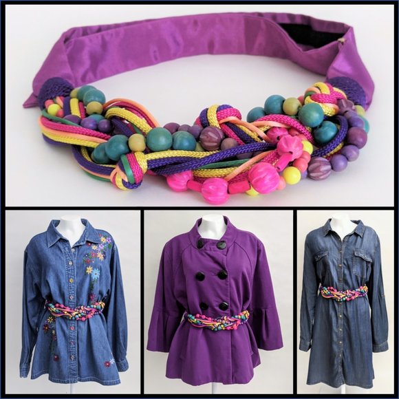 Susan Maddox Designs Multi-color Belt - Picture 2 of 10